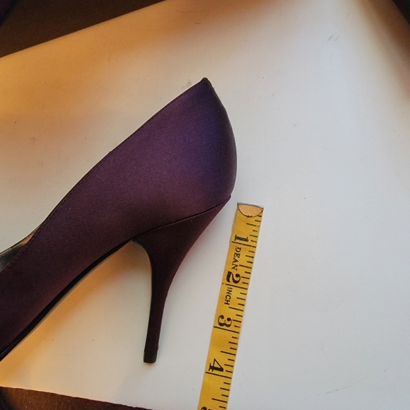 NWT NIB Mary Norton Desire Satin Pumps 39 - Picture 8 of 9